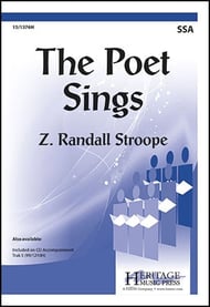 The Poet Sings SSA choral sheet music cover Thumbnail